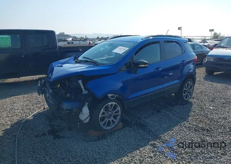 2019 Ford Ecosport Ses из США, поврежденный, VIN MAJ6S3JL9KC307592